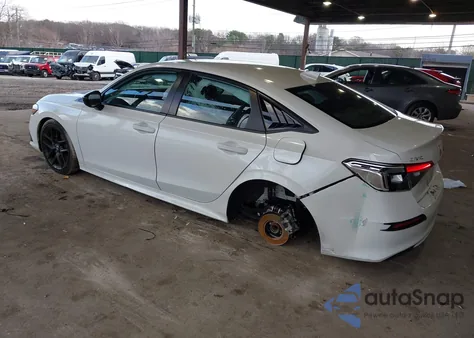 2024 Honda Civic Sport z USA, uszkodzony, nr VIN 2HGFE2F50RH575185